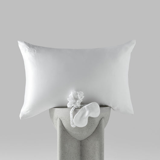 22mm Silk Pillowcase Set - Hair & Skin Care Bundle