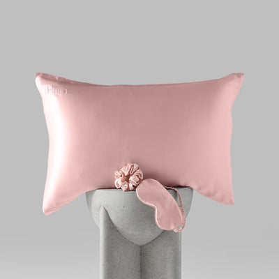 22mm Silk Pillowcase Set - Hair & Skin Care Bundle