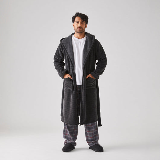 Luxury Plush Dressing Gown - Ultra Soft Fluffy Robe