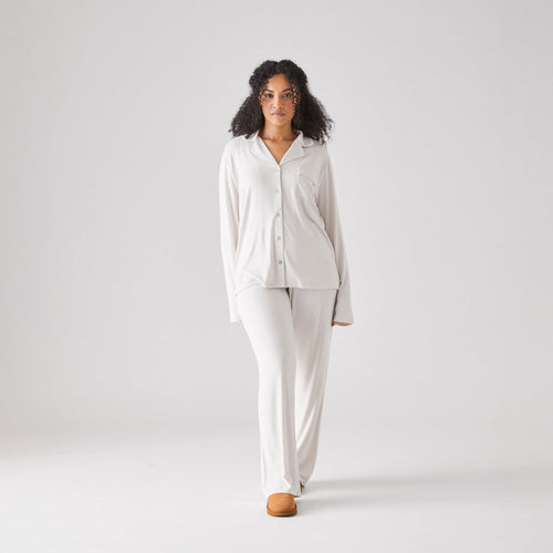 Cooling Silk Pyjamas Set - Temperature Regulating Sleepwear