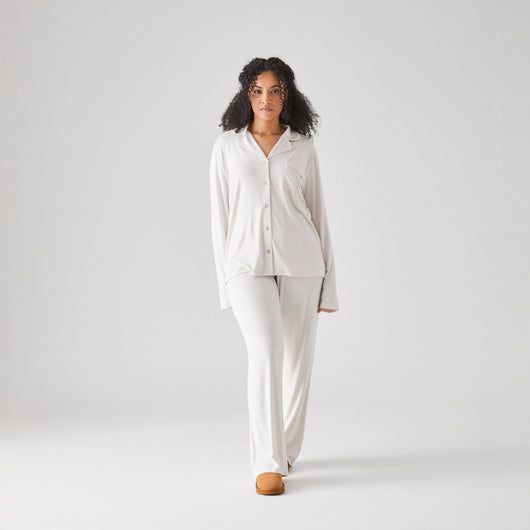 Cooling Silk Pyjamas Set - Temperature Regulating Sleepwear