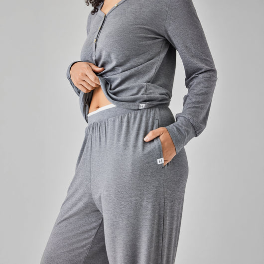 Cooling Bamboo Lounge Pants - Breathable Relaxed Joggers