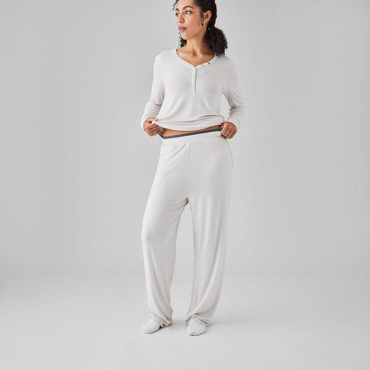 Cooling Bamboo Lounge Pants - Breathable Relaxed Joggers