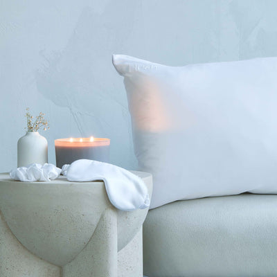 22mm Silk Pillowcase Set - Hair & Skin Care Bundle